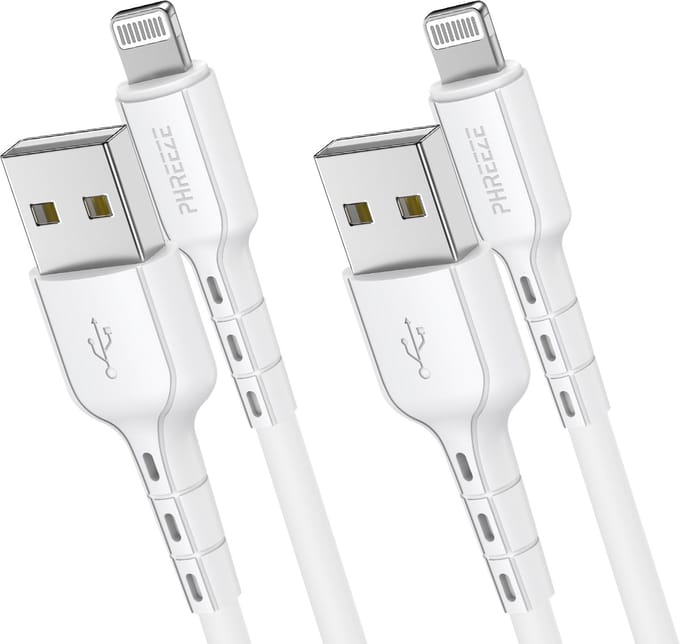 Usb kabel - Geschikt voor iPhone (Lightning) - 1 meter
