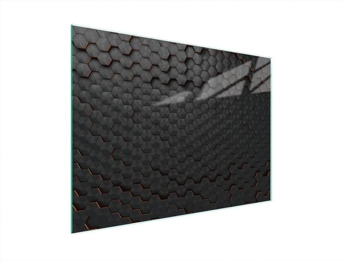 TMK ArtDeko - Snijplank Glas - 40x30 cm - Zwart - Hittebestendig