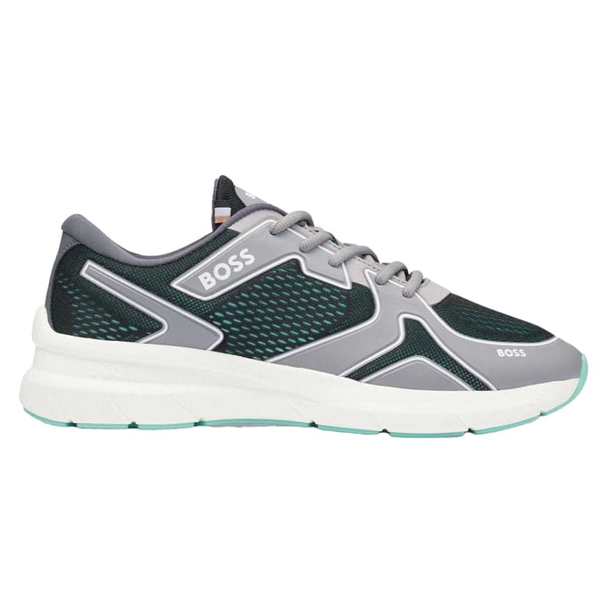 Boss Owen Mesh hardloopschoenen voor heren (Grijs)