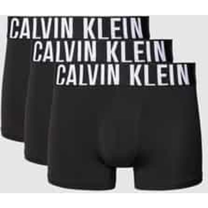 Boxershort met elastische band met logo in een set van 3 stuks