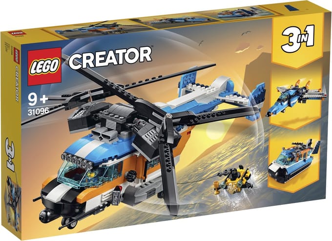 LEGO Creator Twin-Rotor Helicopter 31096