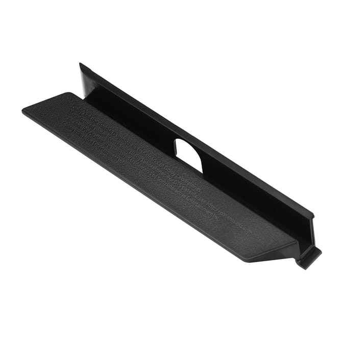 Zwarte Plastic HDD Harde Schijf Sleuf Afdekking Deur Klep voor PS4 Pro Console black