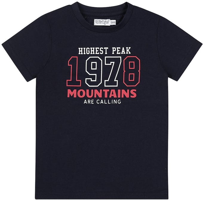 Dirkje Limited Edition T-shirt Navy Jongens