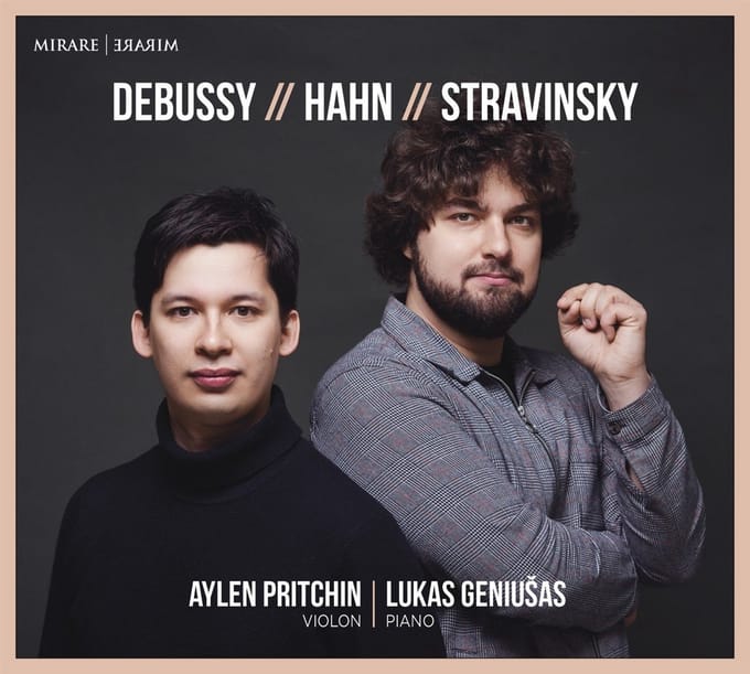 Lukas Geniusas & Aylen Pritchin - Debussy | Hahn | Stravinsky (CD)