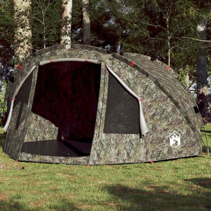 Vidaxl Tente de Pêche, 4 Personnes, Camouflage, Imperméable