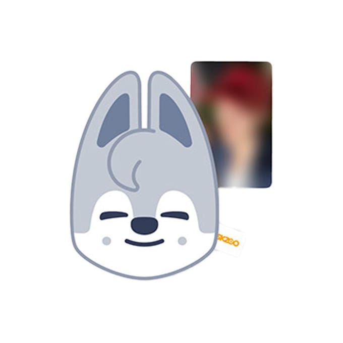 [Voorbestelling] Stray Kids - Pluche Magnetische Houder - THIS & THAT Wolf Chan white