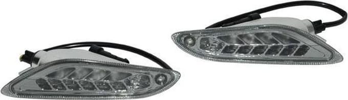 Knipperlichtset led Vespa Primavera Sprint licht smoke achter DMP