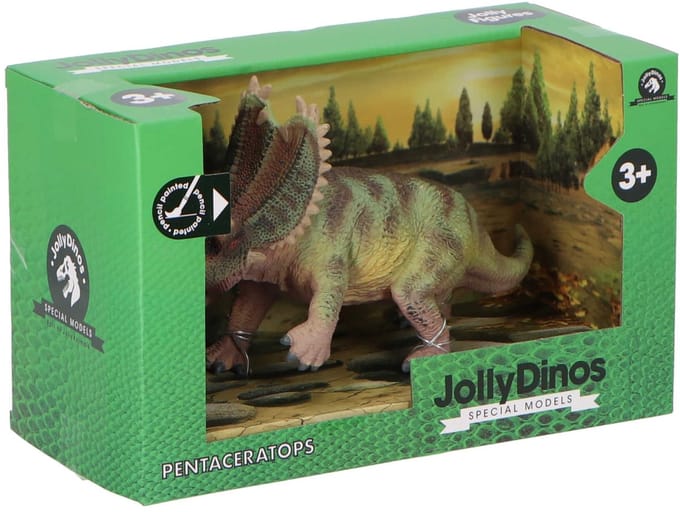 JollyDinos - Pentaceratops - dinosaurus speelgoed - dinosaurus - dino - Speelfiguur