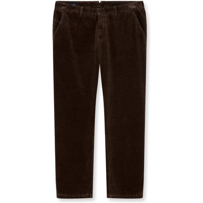OLYMP Chino, Tapered Fit, Bruin