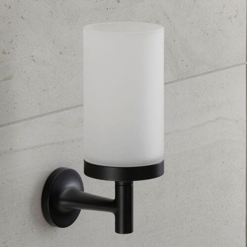 Duravit Starck T - Glashouder, zwart mat/matglas 0099314600