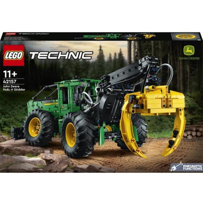 LEGO Technic John Deere 948L-II Skidder Voertuig Bouwpakket - 42157