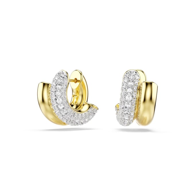 Swarovski Dextera Dames Oorbellen Metaal - Goud