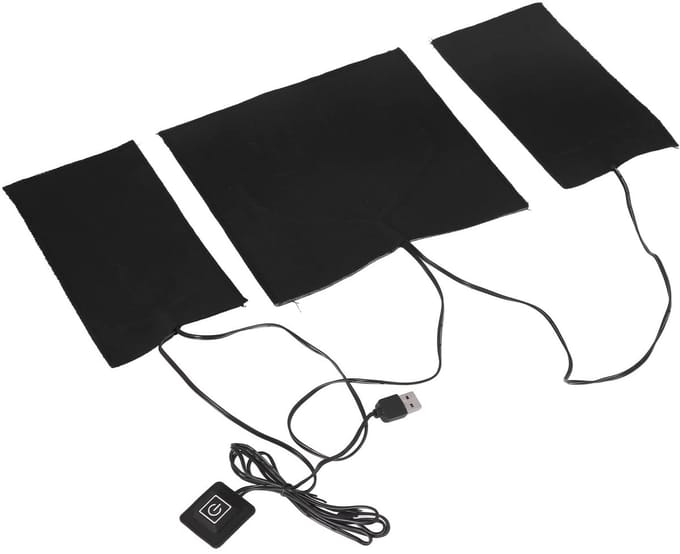 Dailygoods - USB Verwarmingsmatras met Instelbare Temperatuur