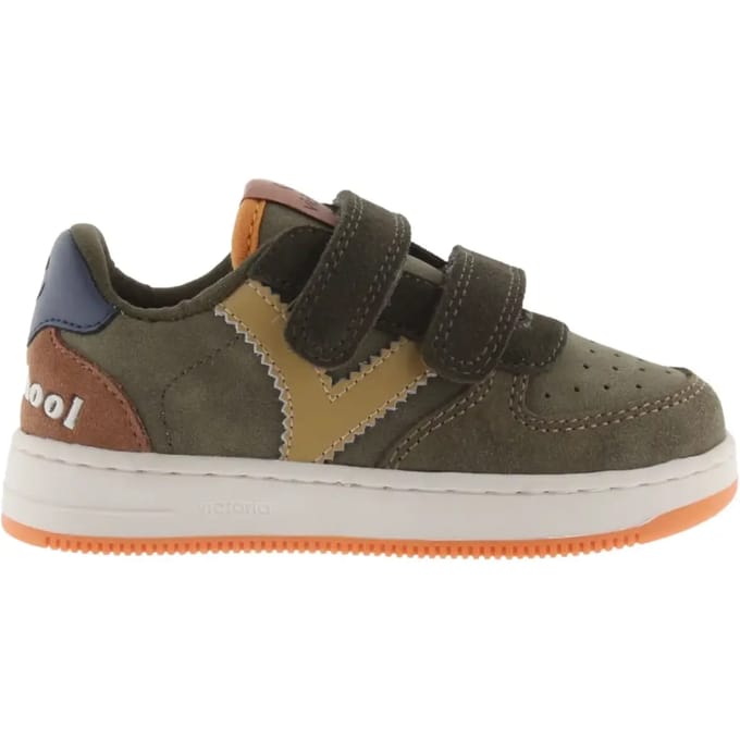 Babyschoenen van krasleer en splitleer Victoria Tiempo