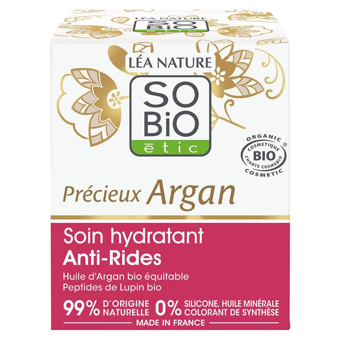 SO BIO ETIC Précieux Argan Anti-Rimpel Moisturiser 50 Crème