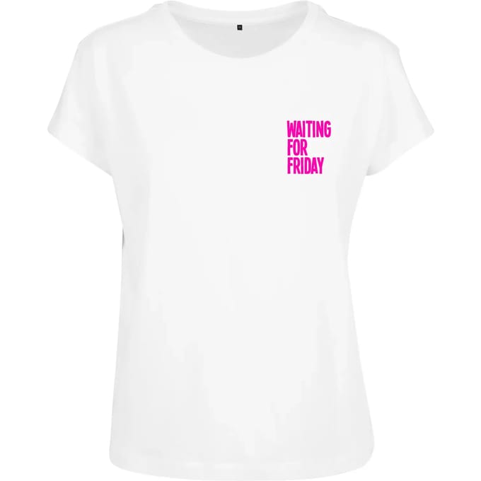 Mister Tee - Waiting For Friday Box Dames Tshirt - 4XL - Wit