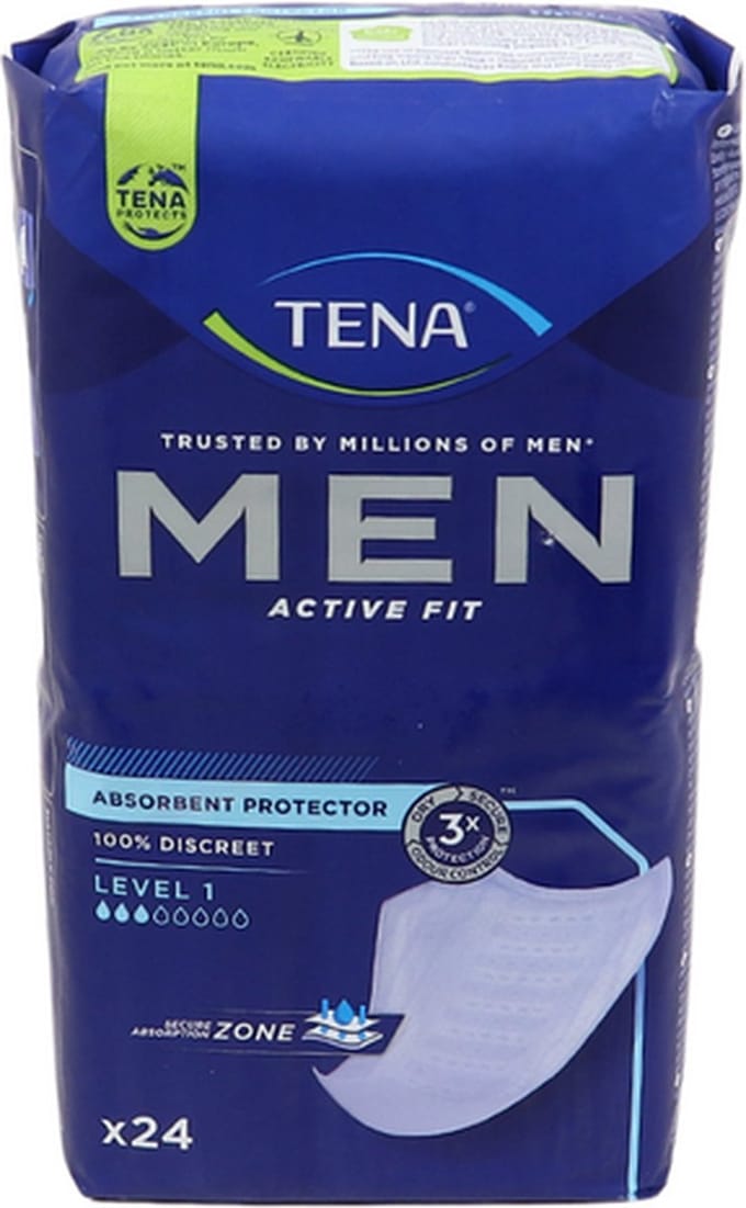 TENA MEN LEVEL 1- 9 x 24 stuks voordeelverpakking