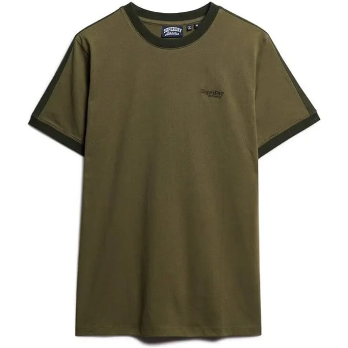 Superdry - Essential Retro T-shirt met logo - Heren - T-shirts