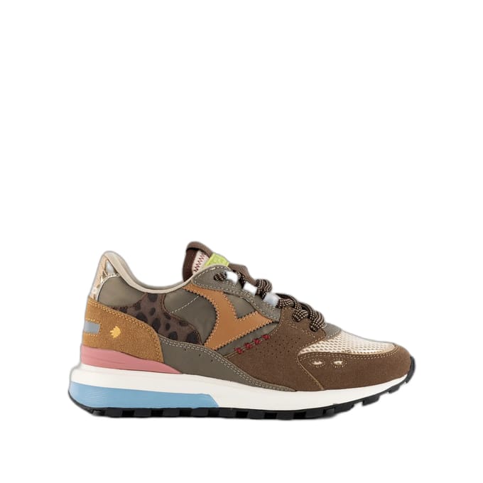 Victoria® Dames Sneakers - Bruin - Leer,Suéde - Maat 38