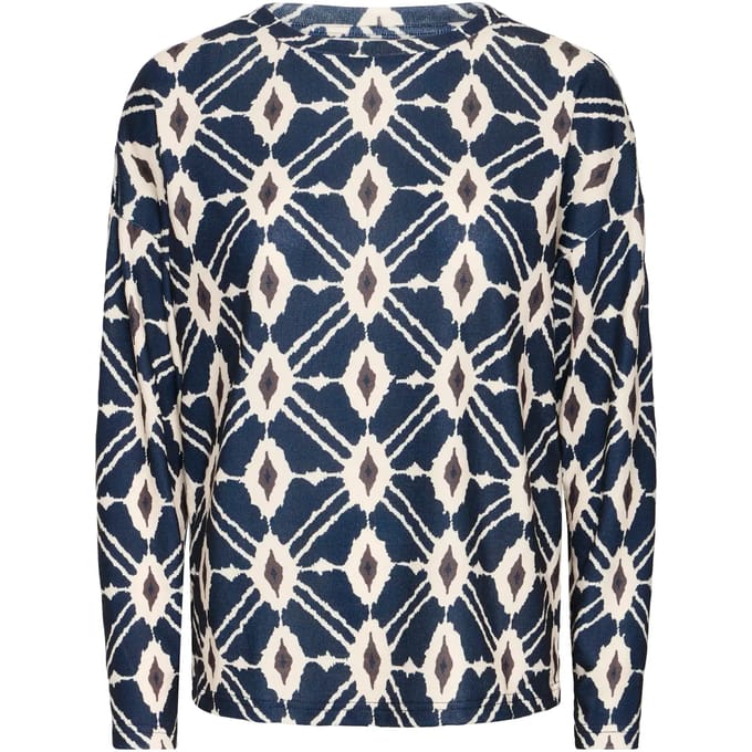 Dames-T-shirt met lange mouwen b.young Pieta Aop