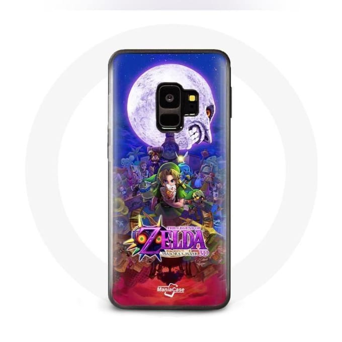 Coque pour Samsung Galaxy S9 plus La légende du Masque de Majora Zelda Jeux Vidéo