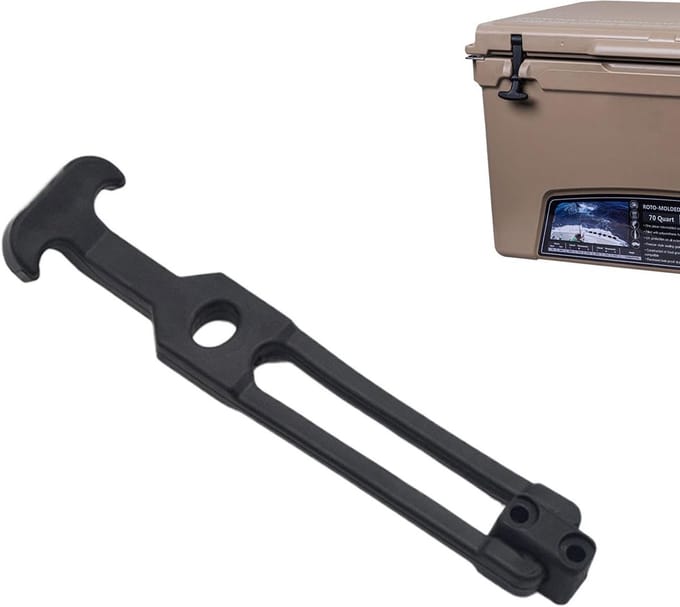 Rubberen Sluiting - Veiligheidssluiting - Gereedschapskist - Flexibele Houders - 21 x 5 cm - Zwart