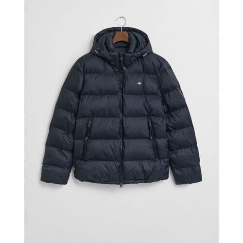 Gant Jas Active Cloud Navy - Maat M - Heren - Gewatteerde jassen