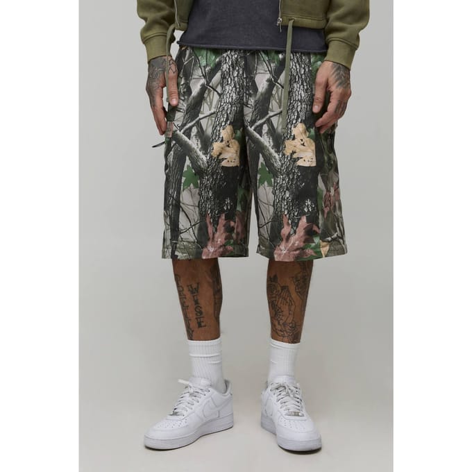 Parachute Fit Camo Afritslbare Cargo Utility Broek | Size Medium