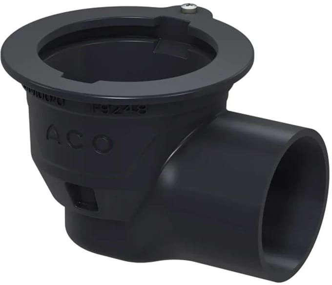 Aco Afvoerlic.360x170mm DN100,1,5° w.houd.rand geprimerd
