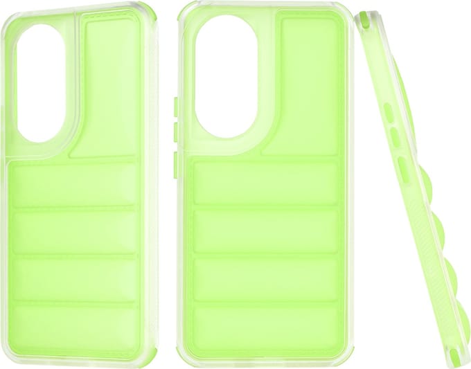 Hoesje geschikt voor HONOR 90 - Techsuit Wave Shield Shockproof Hard Case Back Cover - Groen