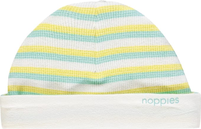 Noppies Kindermuts Piqua - Canary Yellow - Maat 0M-3M