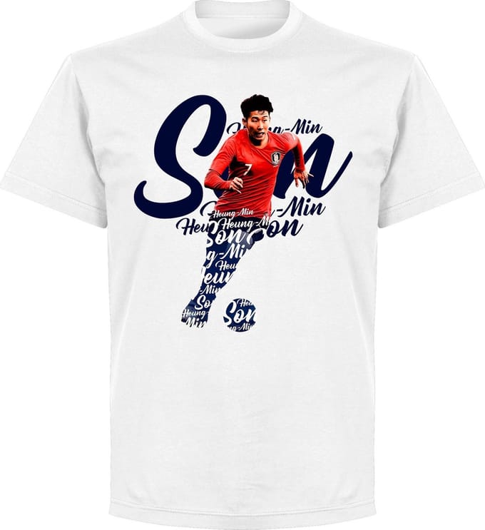 Son Zuid Korea Script T-Shirt - Wit - XL