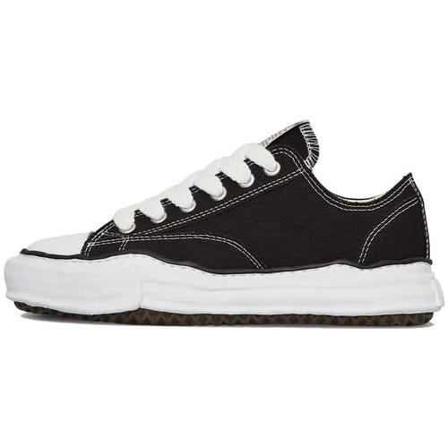 Maison Mihara Yasuhiro - Peterson Canvas Low - Unisex - Zwart - Maat EU 36