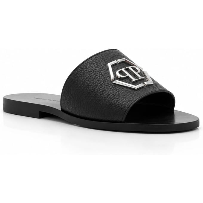 Platte Sandalen Hexagon