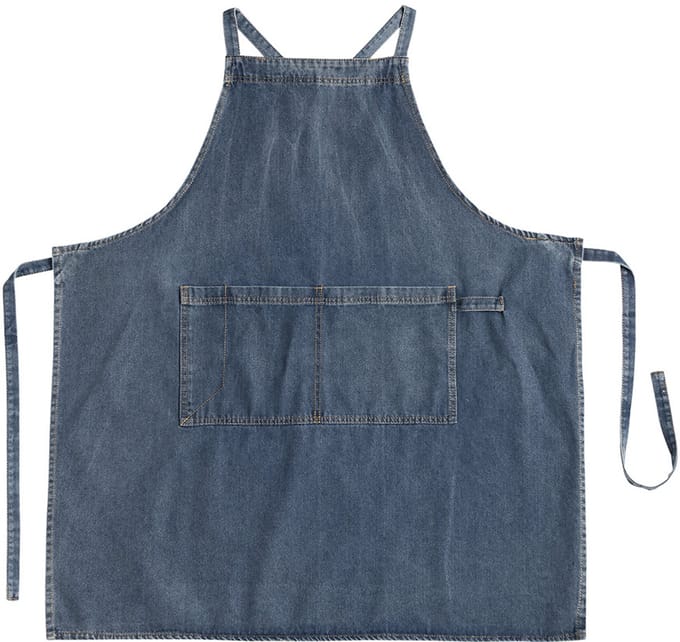 Keukenschort - Schort - Schort man - Schort dames - Verdikte versie - 85x76cm -Blauw
