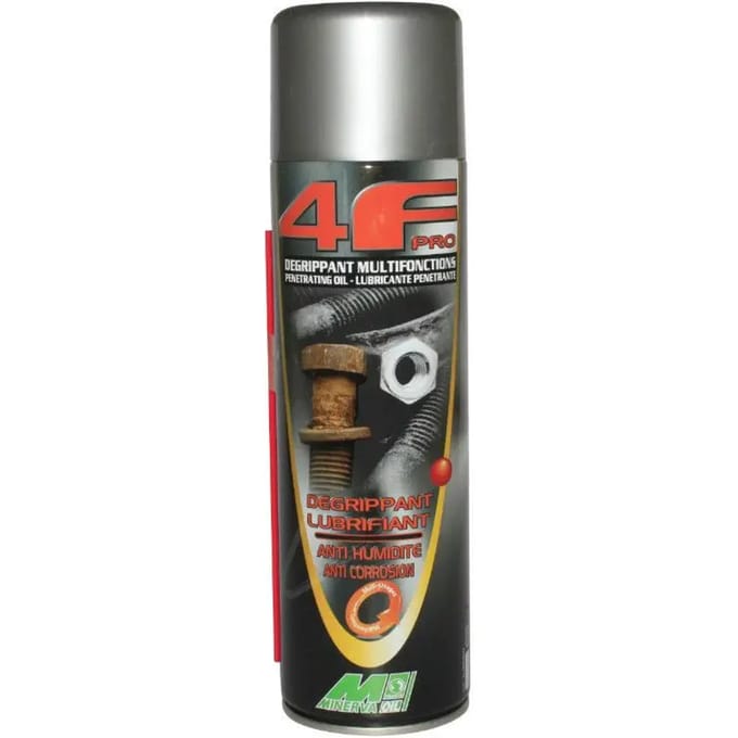 Kruipolie multifunctioneel spray Minerva Oil 4F Pro voor Auto motor A4F00C12B
