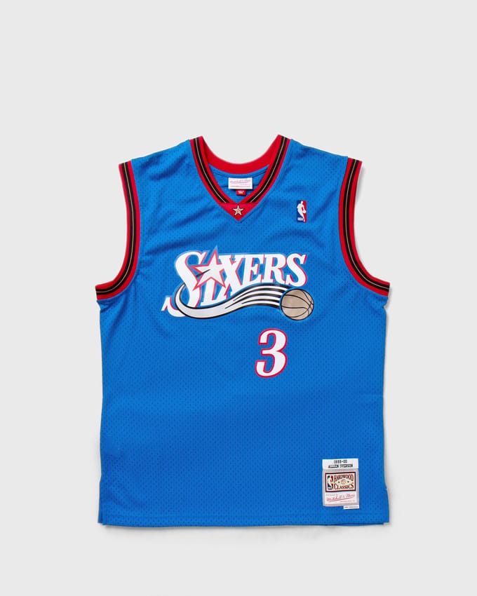 NBA Swingman Jersey Philadelphia 76ers Alternate 1999-00 Allen Iverson #3