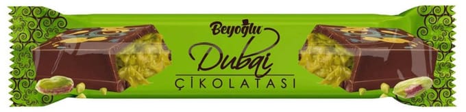 Barre de Dubaï 35g - pistaches et pâte kadayif, douceur orientale