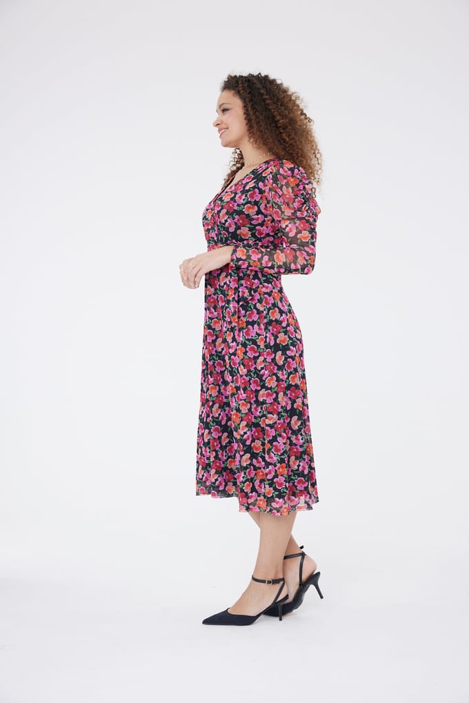Serena Bloemenprint Jurk