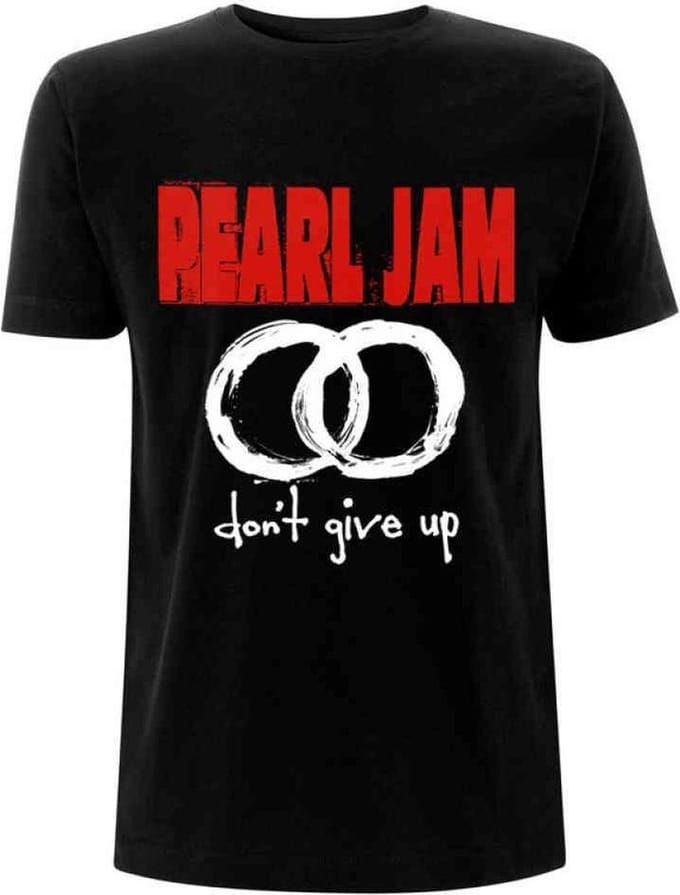 Pearl Jam - Don't Give Up Heren T-shirt - XL - Zwart