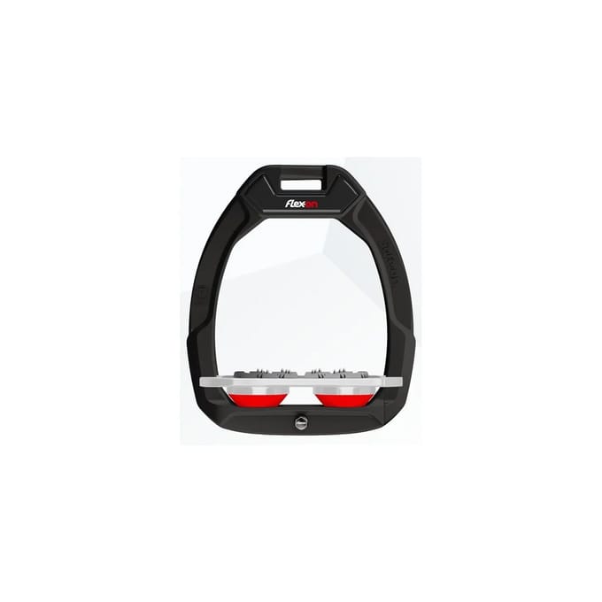 Veiligheidsstrijklokken Plat Ultra Grip Zwart/Grijs/Rood Flex-On Safe-On