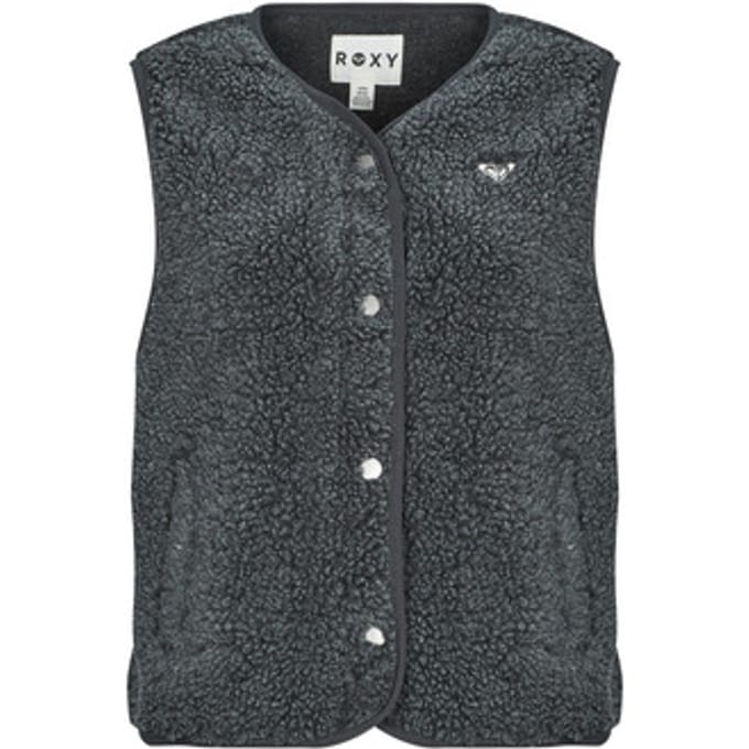 Dames zonder mouw sherpa vest Roxy Iconic Town