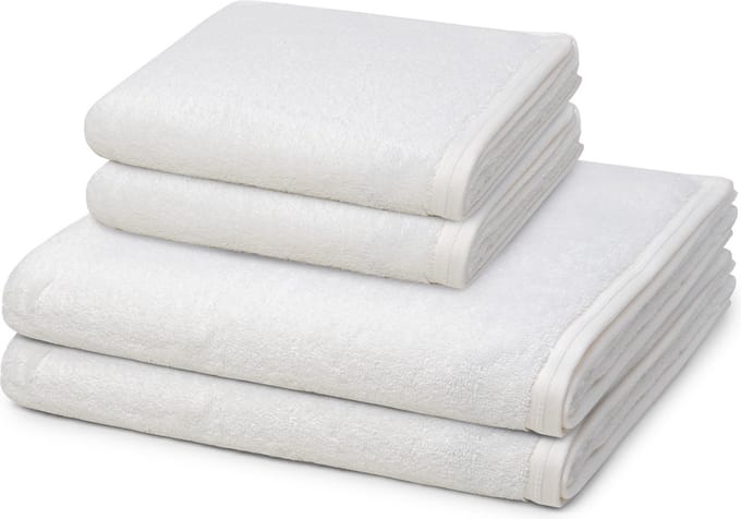 Vossen Sonstiges 2 X handdoek 2 X douchehanddoek - in set 4 pack Vegan Life