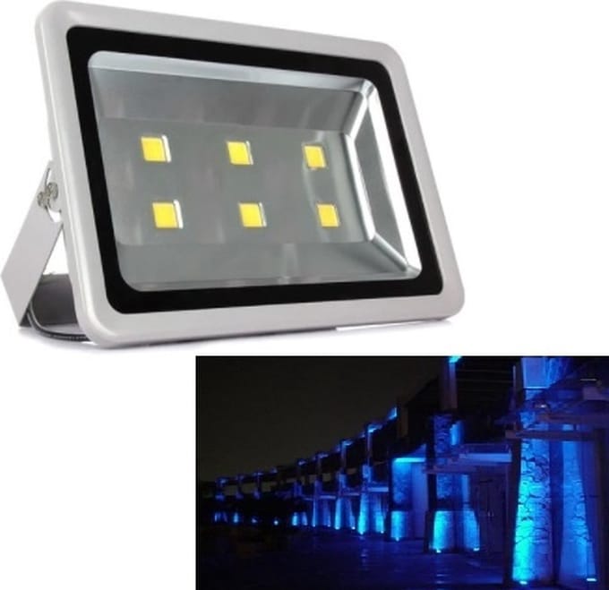 LED Bouwlamp / Schijnwerper - Blauw - 300 Watt - Buitenverlichting