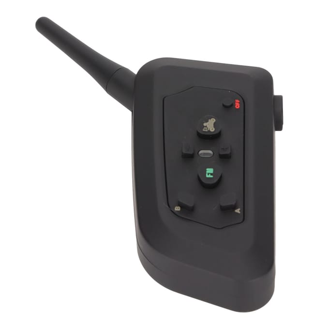 Bluetooth-helmheadset IP65 waterdicht FM-radio met een spreekbereik van 1000 meter Motorintercomhoofdtelefoon black