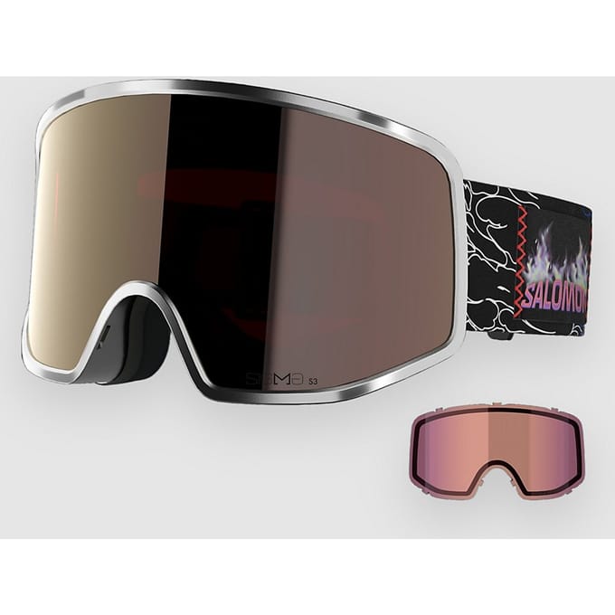 Salomon Sentry Pro Sigma Gray (+Bonus Lens) Goggle grijs