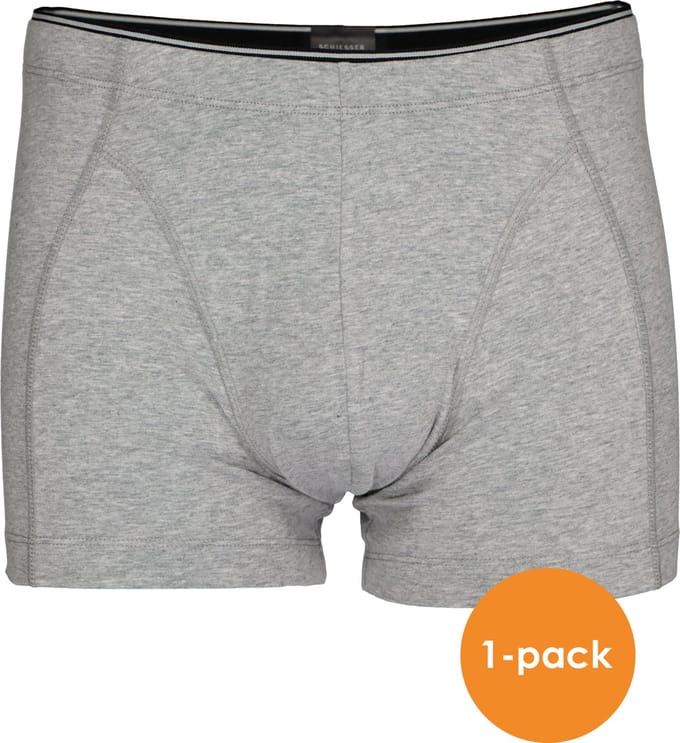 SCHIESSER 95/5 Originals short (1-pack) - grijs