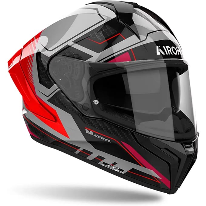 Airoh Matryx Rocket Rood Fluo Gloss Integraalhelm - Helm