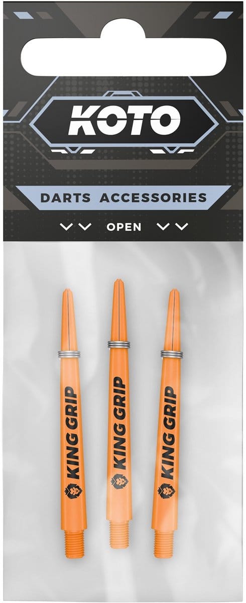 KOTO King Grip Orange - Dart Shafts Short