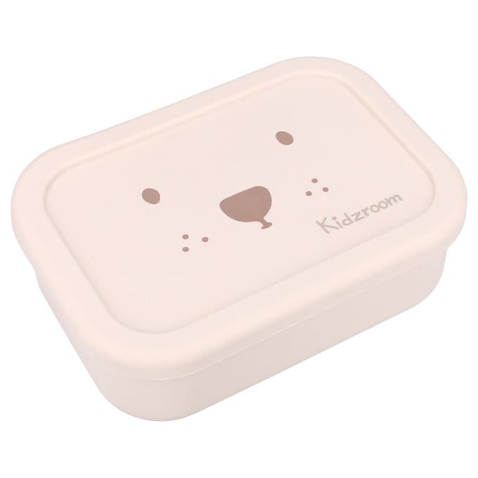 Kidzroom Beary Excited Lunchbox - 1.2 l - 6 x 17 x 12 cm - Beige - Beer